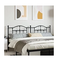 vidaXL Metal Headboard 76