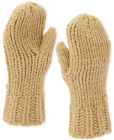 Michael Michael Kors Women's Logo Detail Super Chunk Mittens