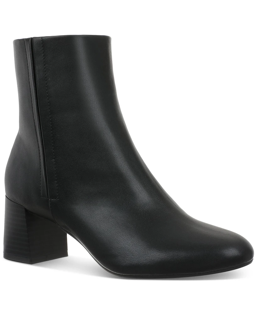 Style & Co Women's Brookss Block Heel Dress Booties, Created for Macy's