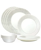 Corelle Vitrelle Signature Knox 12 Pc. Dinnerware Set, Service for 4