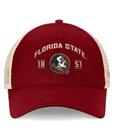 Top of the World Men's Garnet Florida State Seminoles Heritage Waylon Trucker Adjustable Hat