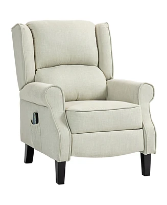 Homcom Massage Recliner Sofa with Heat Function, Remote Control