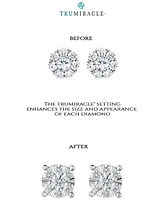 TruMiracle Diamond Stud Earrings (2 ct. t.w.) in 14K White Gold