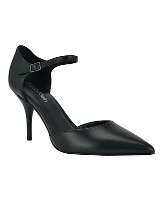 Calvin Klein Women's Crimza Pointy Toe Stiletto Heel Dress Pumps