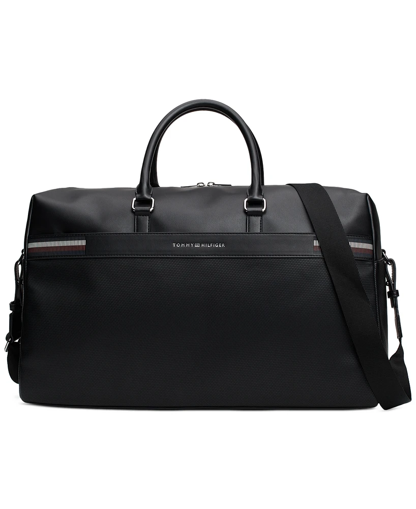 Tommy Hilfiger Men's Textured Duffle Bag