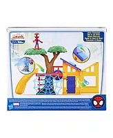 Spidey and His Amazing Friends Spidey Playground Playset, Includes Action Figure