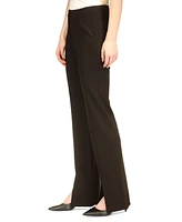 Michael Kors Women's High-Rise Split-Front Pants