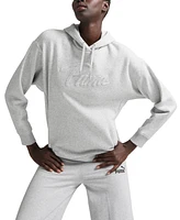 Puma Women's Embossed-Logo Fleece Hoodie