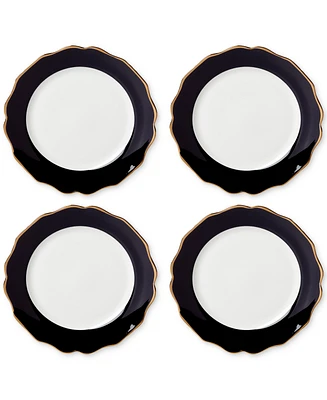 Lenox Contempo Luxe Black Dinner Plates, Set Of 4