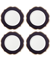 Lenox Contempo Luxe Black Accent Plates, Set Of 4