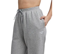 Reebok Women's Fleece Straight-Leg Sweatpants