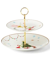 Lenox Grinchmas 2-Tiered Server