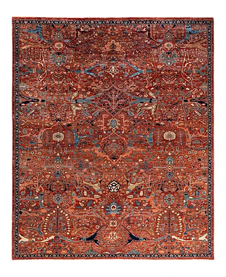 Adorn Hand Woven Rugs Serapi M1993 9'5"x11'4" Area Rug