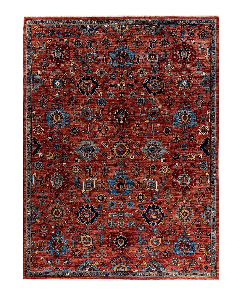 Adorn Hand Woven Rugs Serapi M1993 7'11"x10'6" Area Rug