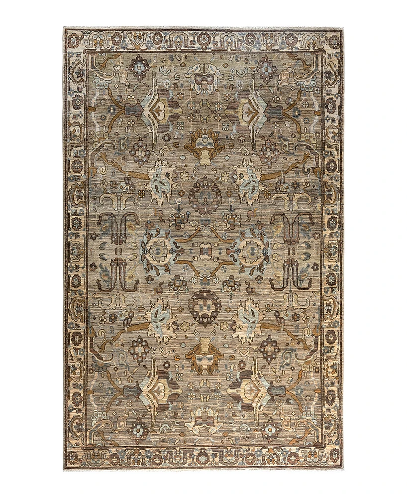 Adorn Hand Woven Rugs Serapi M1993 5'3"x8'4" Area Rug