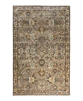 Adorn Hand Woven Rugs Serapi M1993 5'3"x8'4" Area Rug