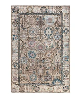 Adorn Hand Woven Rugs Serapi M1993 4'1"x6' Area Rug