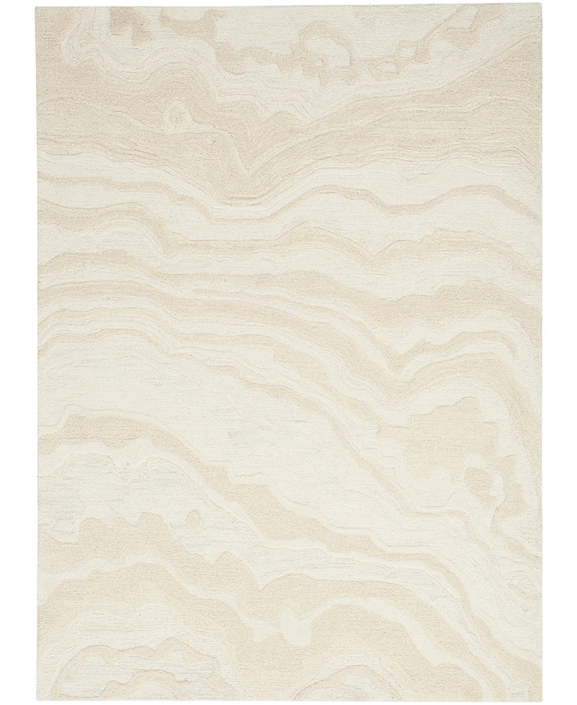 Nourison Home Graceful GRU01 3'9"x5'9" Area Rug