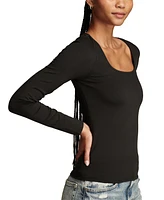 Lucky Brand Women's Contour Long-Sleeve Top