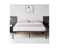 gaomon Metal Bed Frame, 14 Inch Simple Platform Sturdy Heavy Duty Frame Mattress Foundation, No Box Spring Needed, Easy Assembly, Twin