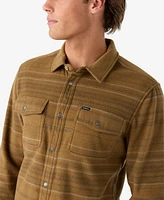 O'Neill Men's Glacier Overshirt Superfleece Button Shirt