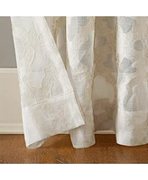 No. 918 Yvette 52" x 95" Trellis Jacquard Sheer Curtain Panel