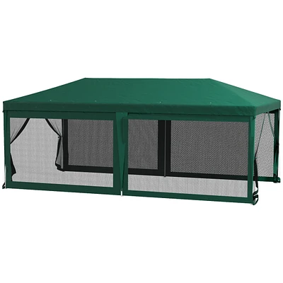 Simplie Fun 10'x20' Canopy Gazebo with Sidewalls for Events & Parties