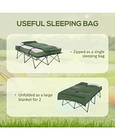 Streamdale Furniture Portable Camping Cot and Accessories Set for Outdoor Adventures