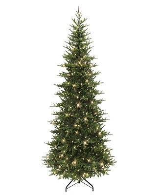 Puleo Pre-Lit Slim Artificial Tree ft