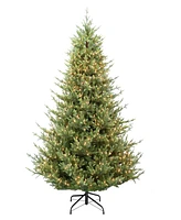 Puleo Pre-Lit Fir Artificial Tree 7.5 ft