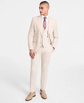 Bar Iii Mens Slim Fit Linen Suit Separates Exclusively At Macys