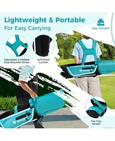 Givimo Junior Complete Golf Club Set for Kids with Rain Hood Right Hand Children Golf Age 8-10 Years Old