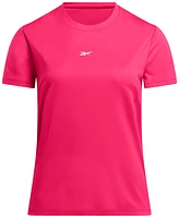 Reebok Women's Active Identity Performance Logo Tech T-Shirt