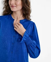 Dkny Women's Split-Neck Blouse