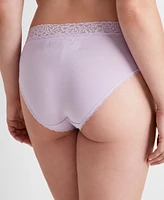 State of Day Women's Cotton Blend Lace-Trim Hipster Underwear, Created for Macy's