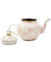 MacKenzie-Childs Rosy Check 4-Cup Teapot