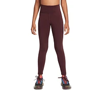 Nike Big Girls One Dri-fit High-Waisted Leggings