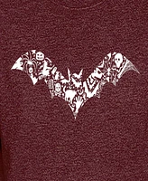 La Pop Art Men's Halloween Bat Premium Blend Word T-Shirt