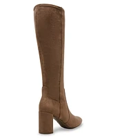 Anne Klein Women's Barnard Block Heel Knee High Dress Boots