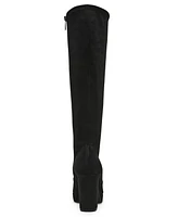 Anne Klein Women's Journey Block Heel Knee High Dress Boots