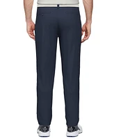 Pga Tour Men's Flat Front Micro Grid Textured Trousers