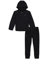 Under Armour Toddler & Little Boys Unstoppable 2-Pc. Full-Zip Hoodie Joggers Set