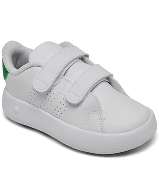 Adidas Toddler Kids Advantage Base 2.0 Fastening Strap Casual Sneakers from Finish Line