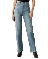 Levi's Women's Ribcage High-Rise Straight-Leg Jeans