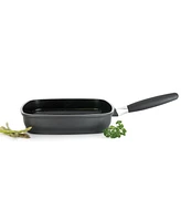 BergHOFF Scala Nonstick 12.5" Square Grill Pan, Removable Handle