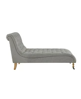 Rustic Manor Soleil Linen Chaise Lounge