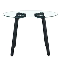 Modern Glass Table for Home and Dining