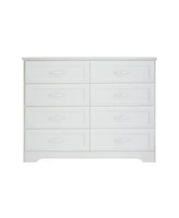 Simplie Fun 3-Drawer Bedroom Chest with 8-Drawer Dresser