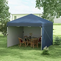 10'x10' Canopy Tent with Sidewalls, Leg Weights, Carry Bag