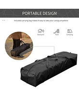 10'x20' Canopy Tent with Sidewalls, Heavy Duty Gazebo for Outdoor Events
